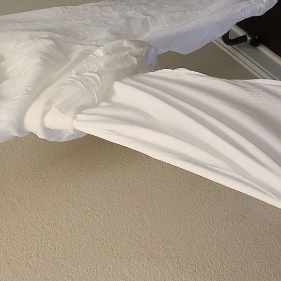 Nwt!J gee white strapless romper/ cover up - Picture 7 of 7